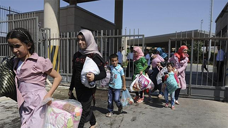 El número de refugiados sirios en Líbano supera el millón